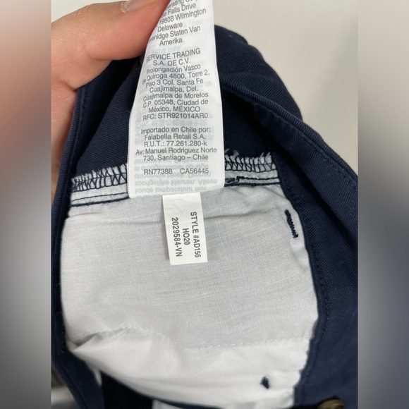 JCrew High-Rise Girlfriend Chino Pant Navy Blue Cotton Career Work Size 8 NWT - Picture 14 of 14